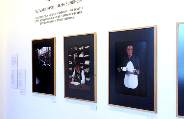 Blick in die Ausstellung.