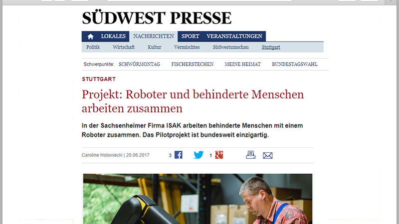 Website-Screenshot des Artikels